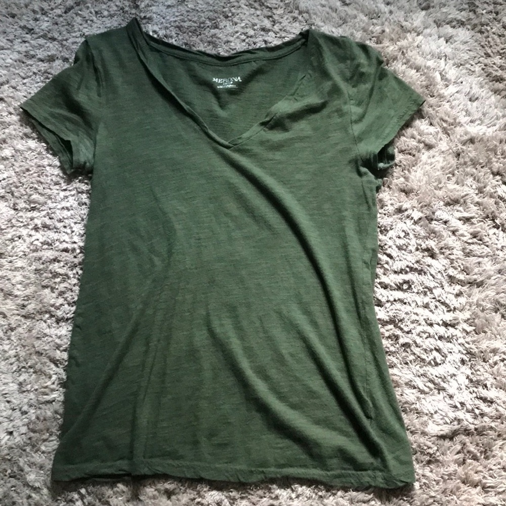 Green shirt